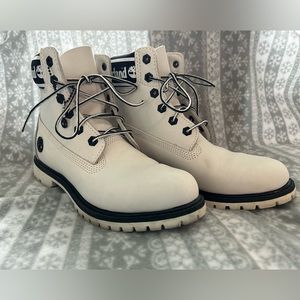 White Timberlands
